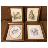 Framed Animal Pictures