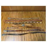 Vintage Leather Belts & Buckles