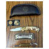 Franklin Mint Knife - Harmonica - Pocket Knife