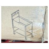 New in Box Rolling File Cabinet