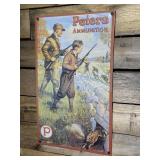 Metal Repro Peters Sign