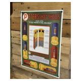 Metal Repro Peters Sign