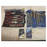 Plier Set - File set - precision screwdrivers