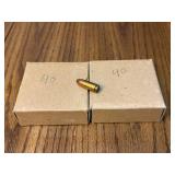 40 cal Ammo