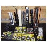 4 Scopes incl Simmons - lens covers