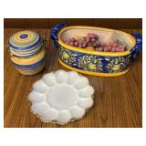 Egg Platter - Fruit Bowl etc