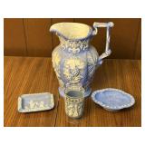 Blue & White Pitcher - Wedgewood