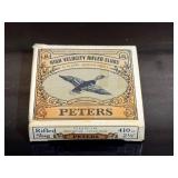 Vintage Peters 410ga rifled slug Ammo