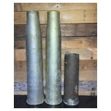 Tall Brass Shell Casings