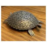 Whimsical Metal Flatware Turtle