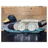 Sunbeam Mallard Duck Barometer Thermometer