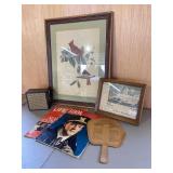 Framed Artwork & Vintage Items