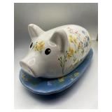 Covered "Pig" Butter Dish