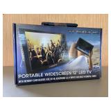 Portable Widescreen 12" LED TV
