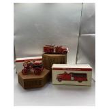 Model Fire Engine & Horse Drawn Pumper