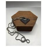 Necklace with Superman Pendant