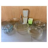 Glass Bakeware, Bowls & Misc.