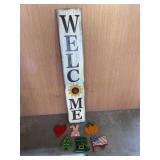 Welcome Sign & Access.