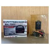 Pittsburgh Dual-Power Tire Inflator & Jump Cables