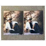 (2) Garth Brooks Autographed Photos
