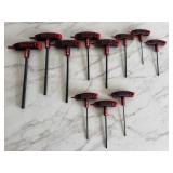 Icon Pro High Torque T Handle SAE Hex Key set