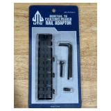 Dovetail to Picatinny rail adaptor