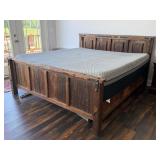 Rustic King Size Bed
