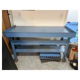Industrial Metal Shop Table