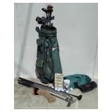 Axiom Golf Clubs Bag & Balls