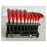 10 Pc T-Handled Hex Key Set (Metric)