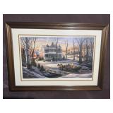Framed Artwork "Homeward Bound" by Terry Redlin