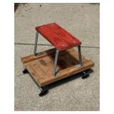 Rolling Mechanic Cart Stool