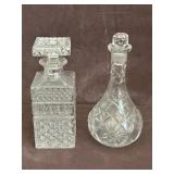 Cut Glass Decanters