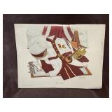 Artwork "Maroon Pride" by Charles Spaulding
