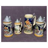 German Beer Steins