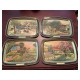 Currier & Ives Decorative Platters
