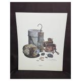 Artwork "Coal Miners Gear" by Robert T Hayes