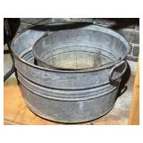 Galvanized Wash Tubs