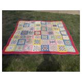 Colorful Patchwork Quilt