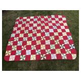 Pinwheel Patchwork Quilt