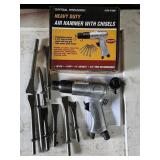 Heavy Duty Air Hammer with Chisels