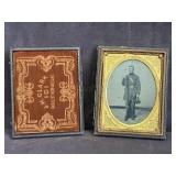 Tintype Photograph in Victorian Era Case