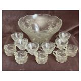 Harvest Grape Punch Bowl Set
