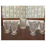 Fostoria American Glass Drinkware Set