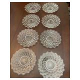 Fostoria American Glass Plates