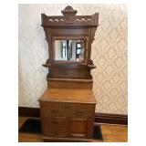 Eastlake Style Mirrored Sideboard