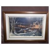 Framed Artwork "Family Traditions" by Terry Redlin