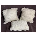 Crochet Lace Throw Pillows