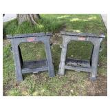 Task Force Foldable Sawhorses