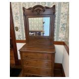 Victorian Eastlake Style Chest of Drawers with